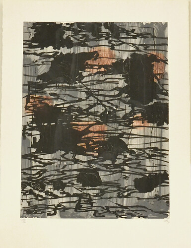 Peer Kirkeby: o.T.. Radierung 
(Ex. 59/60)
75,5cm mal 57cm 
1994