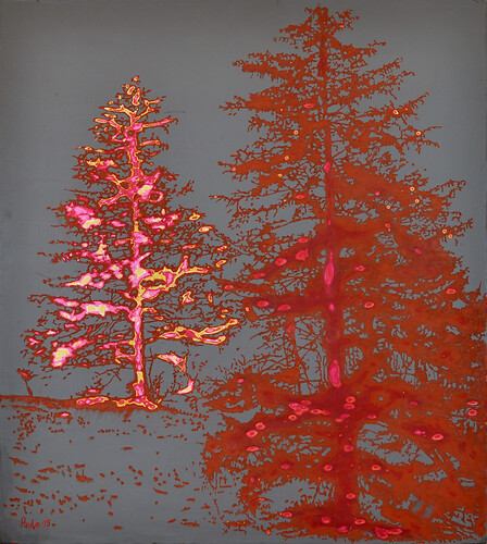 Günther Paule. 70cm mal 60cm 
2018