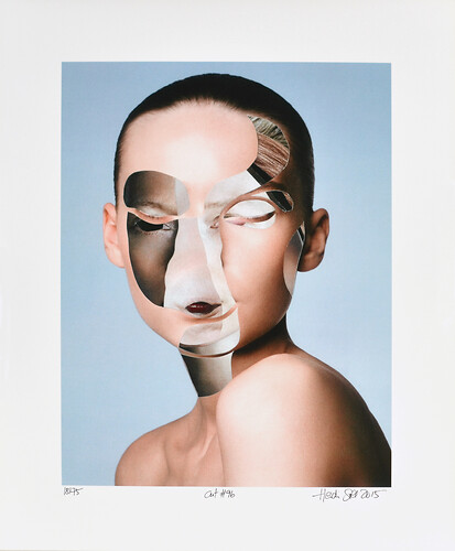 Heidi Sill: Cut_96. Inkjet Print/ Fotopapier
(18/75)
50cm mal 40cm 
2015