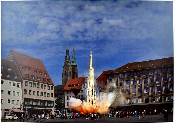 Gerald Hofmann: Landung 2. Fotografie, Digitaldruck 
(12/25)
30cm mal 42cm
2014