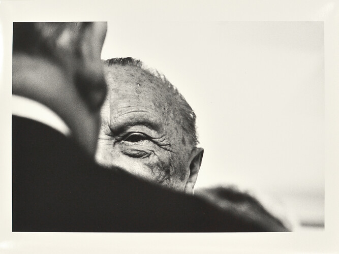 Robert Lebeck: Konrad Adenauer, Bonn, 1966. Fotografie 
(griffelkunst)
40cm x 30cm
2010