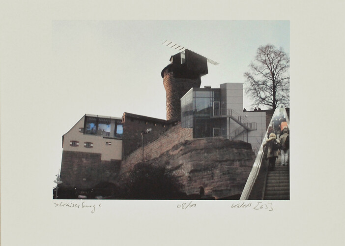 Karsten Neumann: Kaiserburg. Digitalprint 
(Ex.8/10)
Din A4
2019