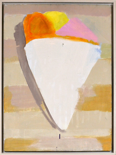 Christian Fichtl: o.T.. Öl/ Lw 
70cm mal 50cm 
2013